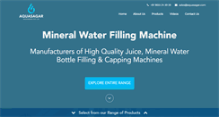 Desktop Screenshot of mineralwaterfillingmachine.net