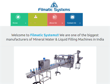 Tablet Screenshot of mineralwaterfillingmachine.com